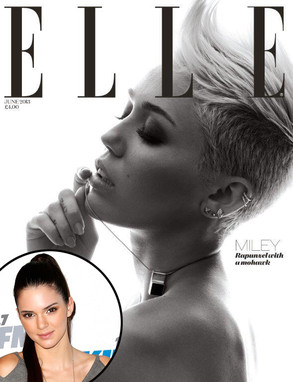 Kendall Jenner, Miley Cyrus, Elle Kendall Jenner, Miley Cyrus, Elle